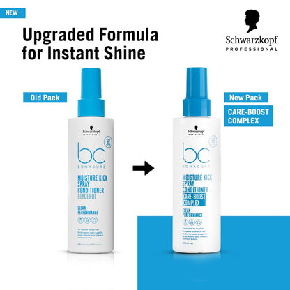Schwarzkopf Professional Bonacure Hyaluronic Moisture Kick Spray Conditioner (200ml)