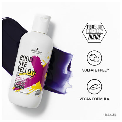 Schwarzkopf Professional Goodbye Yellow Neutralizing Shampoo pH 4.5 (300ml)
