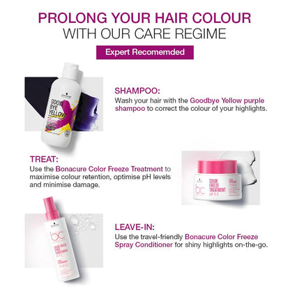 Schwarzkopf Professional Goodbye Yellow Neutralizing Shampoo pH 4.5 (300ml)