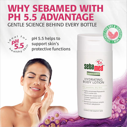 Sebamed Anti-Dry Hydrating Body Lotion (For Sensitive, Dry Skin) (200ml)