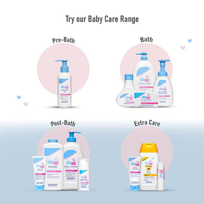 Sebamed Baby Gentle Wash, PH 5.5, With Allantoin,No Tears Formula, Clinically Tested (50ml)