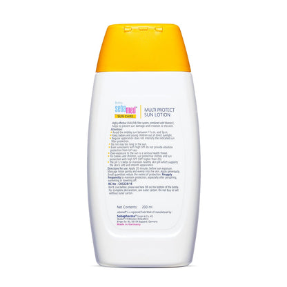 Sebamed Baby Sun care SPF 50+ Multi Protect Sun Lotion For Delicate & Sun Sensitive Skin (200ml)