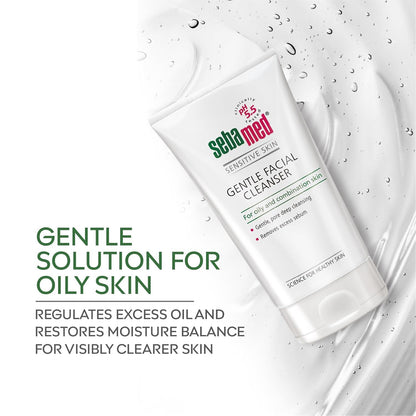 Sebamed Gentle Facial Cleanser - For Oily and Combination Skin (150ml)
