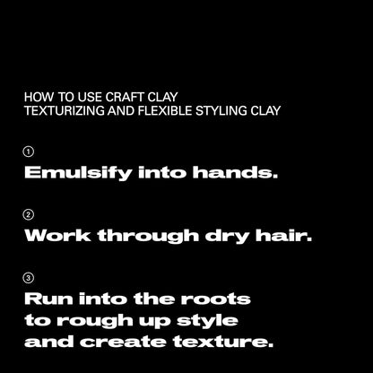 Sebastian Professional Craft Clay Remoldable Matte Texturizer (50gm)