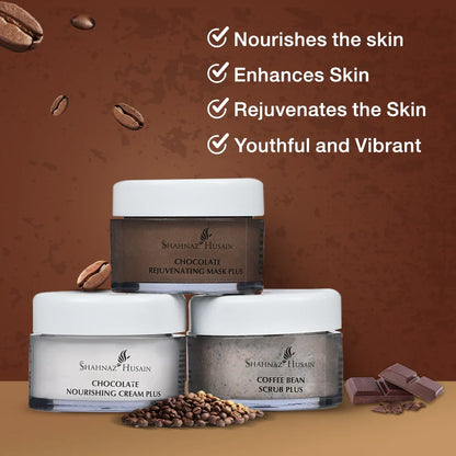 Shahnaz Husain Chocolate Plus Mini Kit (3x10gm)