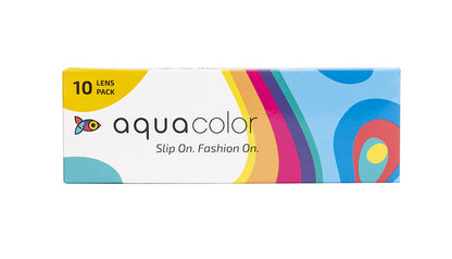 Aqualens Aquacolor Daily Disposable Zero Power Colored Lenses (10 Lens Pack)