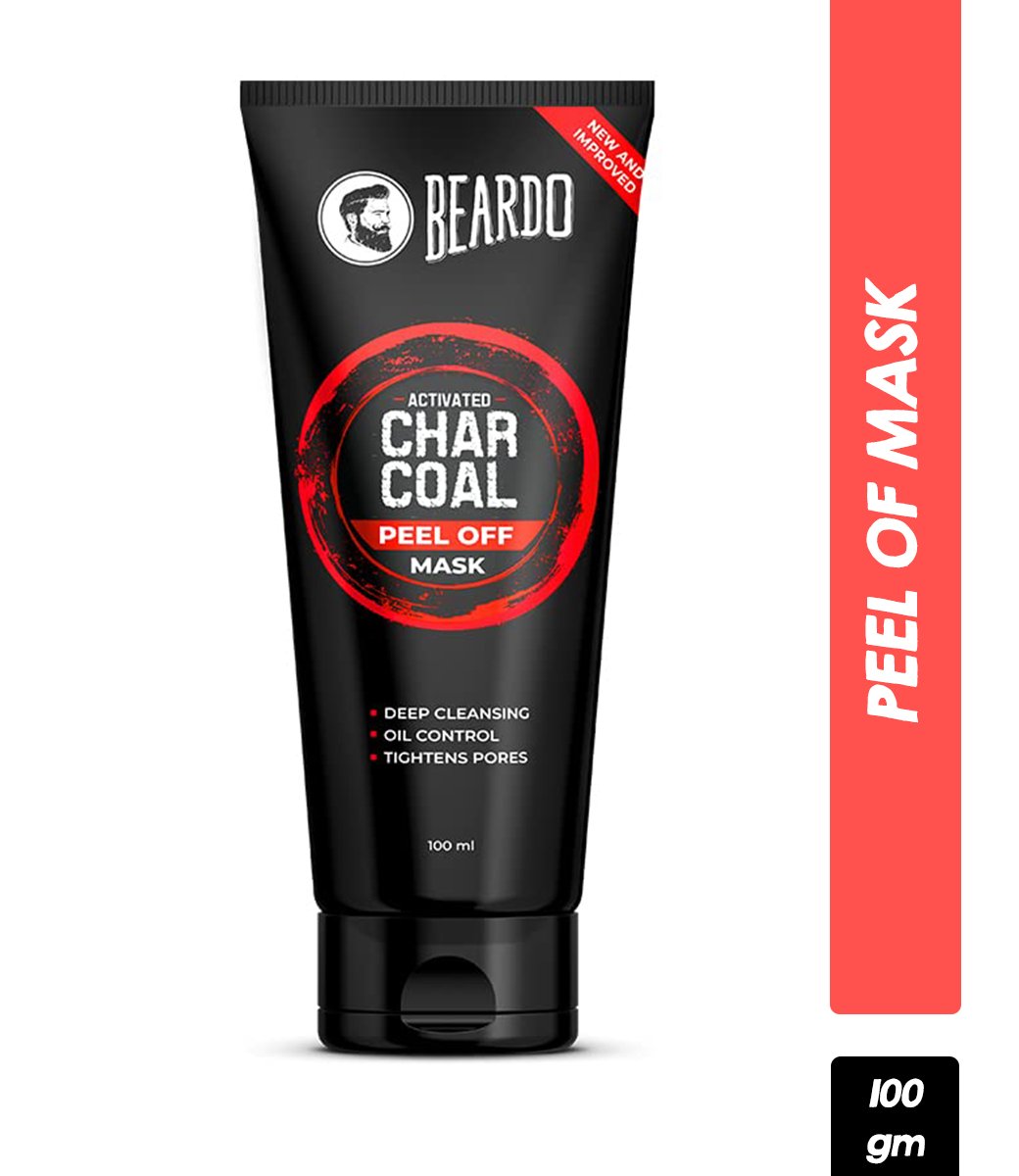 Beardo Activated Charcoal Peel Off Mask (100gm)