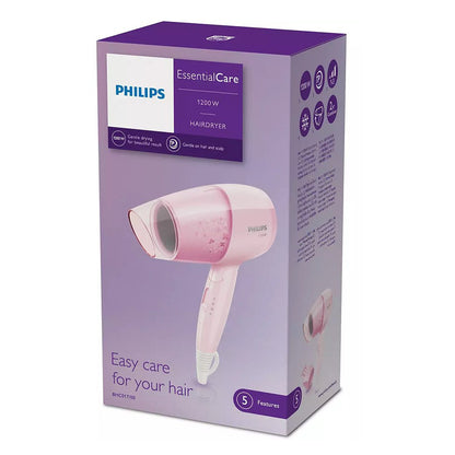 Philips Hair Dryer ThermoProtect 1200W with Air Concentrator + Diffuser attachment (BHC017/00)