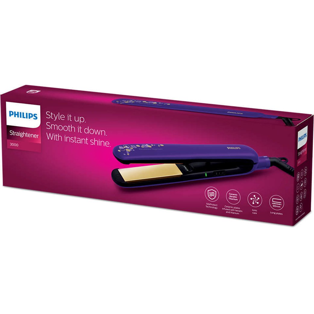 Philips BHS397/00 Kerashine Titanium Hair Straightener
