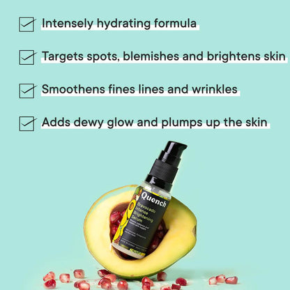 Quench Botanics Bravocado Intense Brightening Serum (30ml)