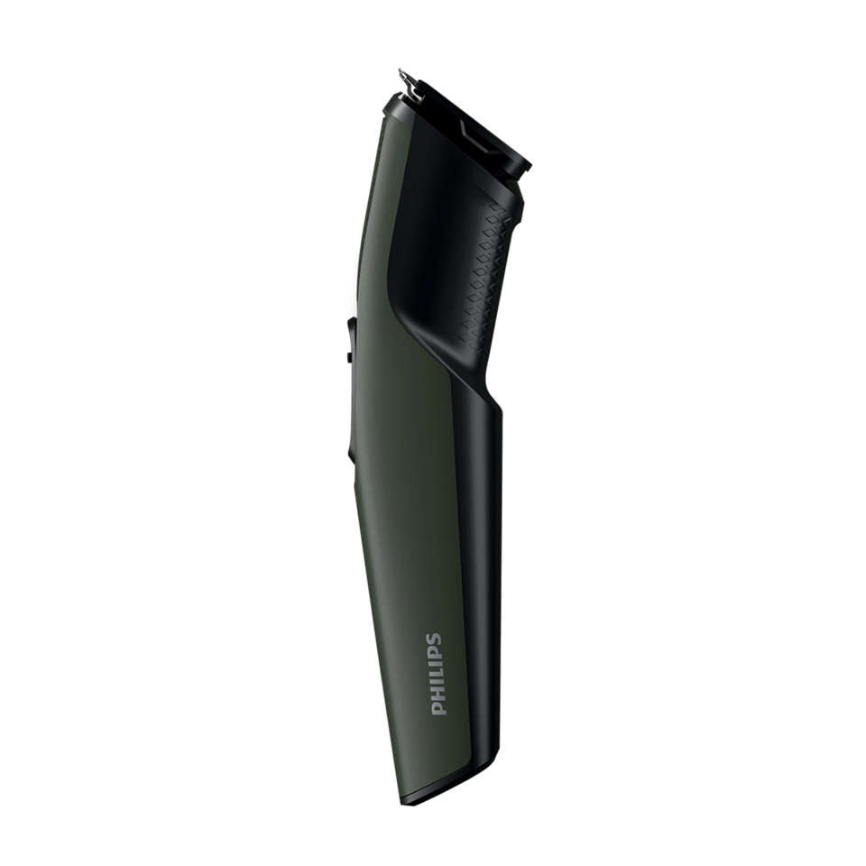 Philips BT1230/18 Beard Trimmer 1000 Series, 30 min Trimmer for Men (Green)