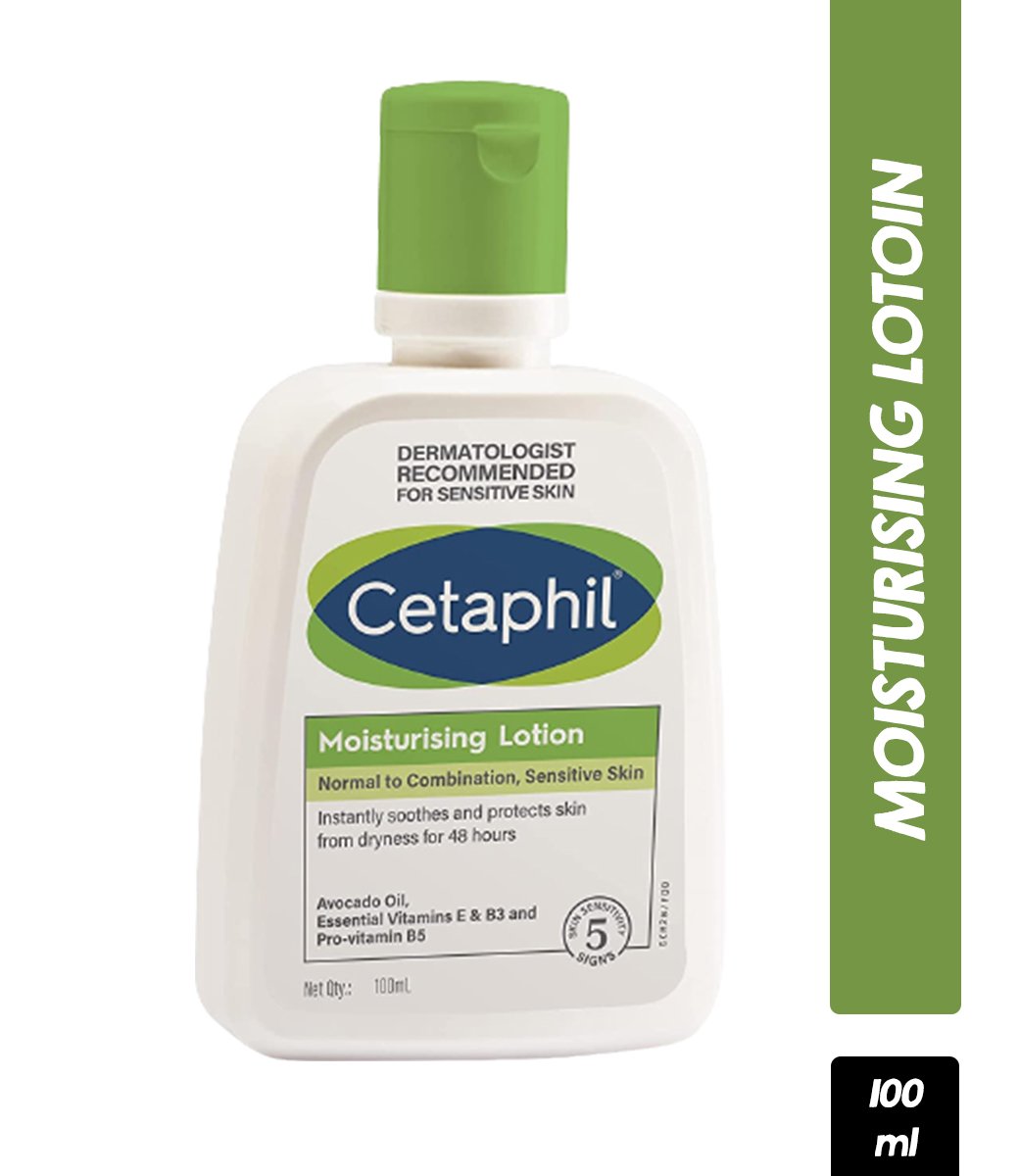 Cetaphil Moisturising Lotion For Dry To Normal Sensitive Skin - Dermatologist Recommended (100ml)