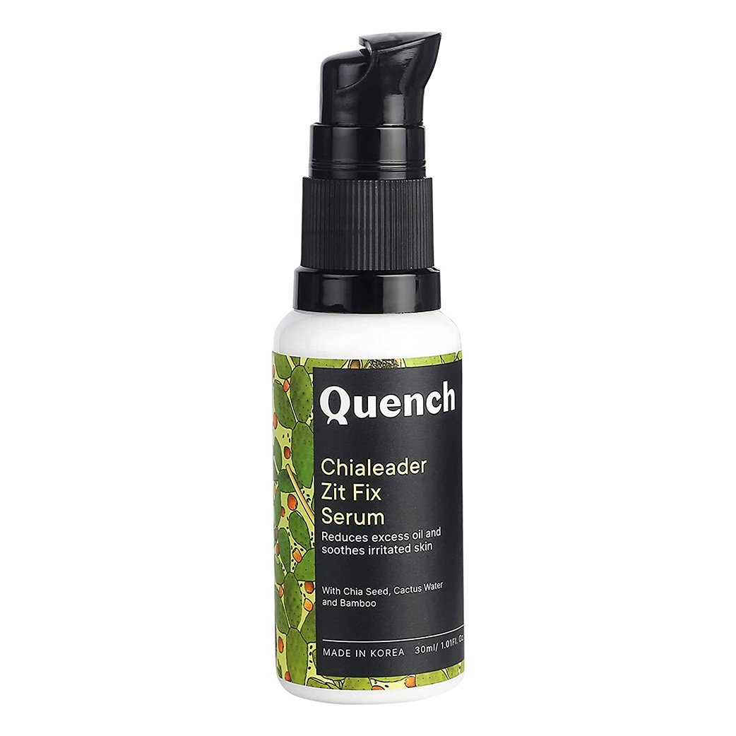 Quench Botanics Salicylic Acid Zit Fix Serum With Chia Seeds, Reduces Acne & Dark Spots (30ml)