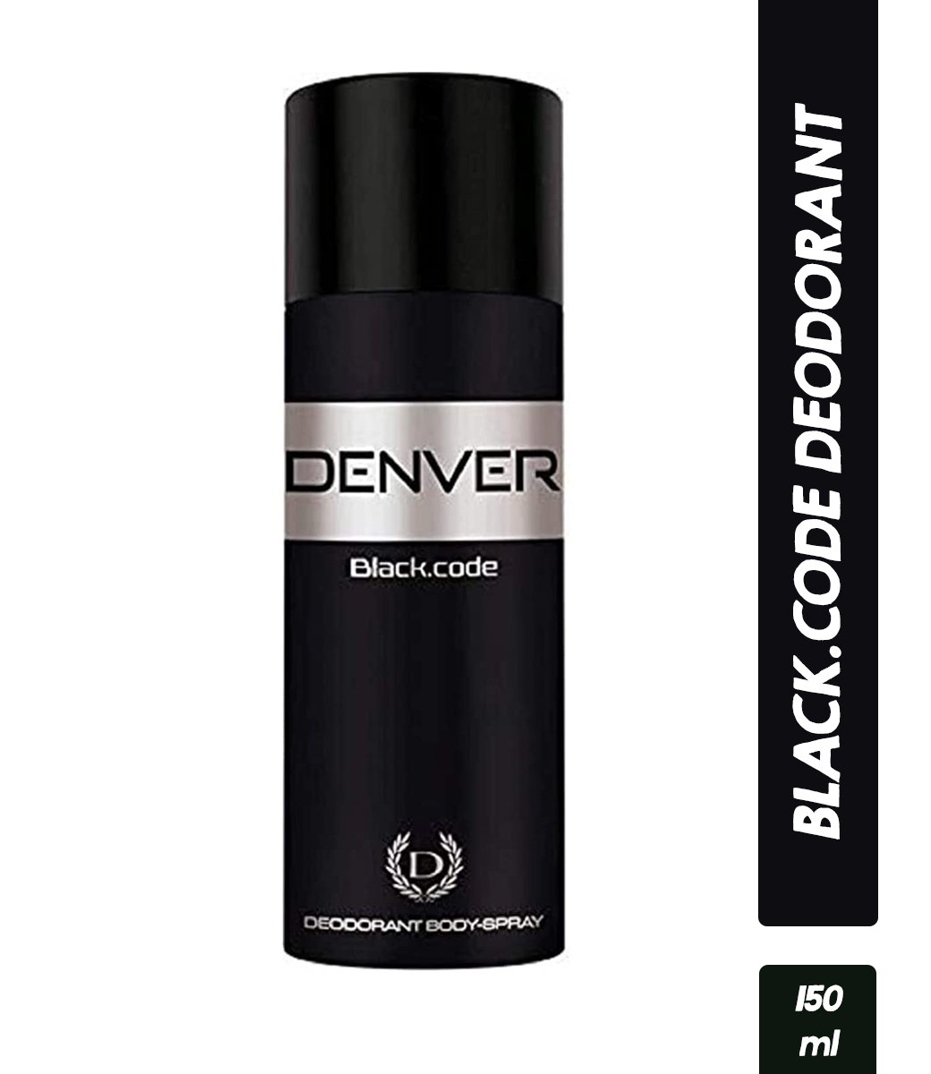 Denver Black.code Deodorant Body Spray (150ml)