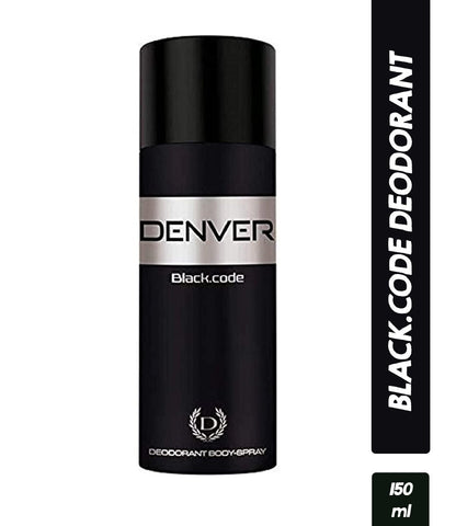 Denver Black.code Deodorant Body Spray (150ml)