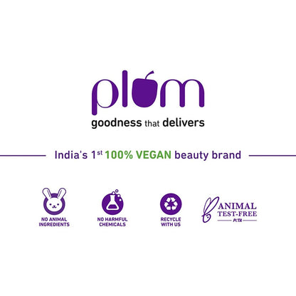 Plum E-Luminence Simply Supple Cleansing Balm- Non-Drying Face, Lip & Eye Waterproof Makeup Remover (90gm)