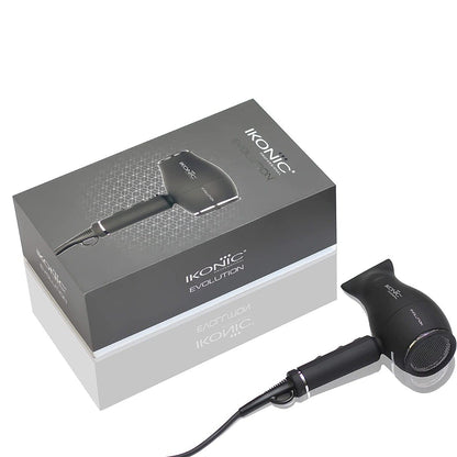 Ikonic Professional Evolution Hair Dryer (Black)