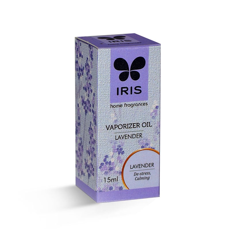 Iris Lavender Vaporizer Oil - De-Stress & Calming (15ml)