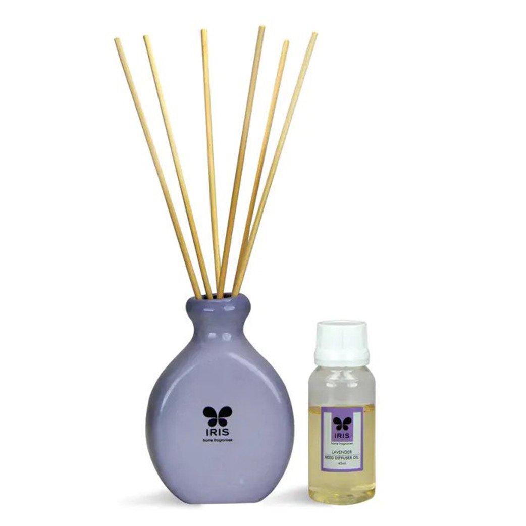 Iris Reed Diffuser Set - Lavender