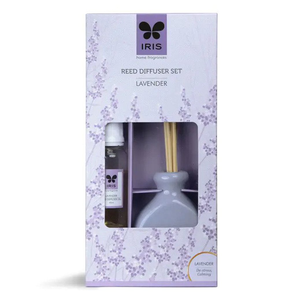 Iris Reed Diffuser Set - Lavender