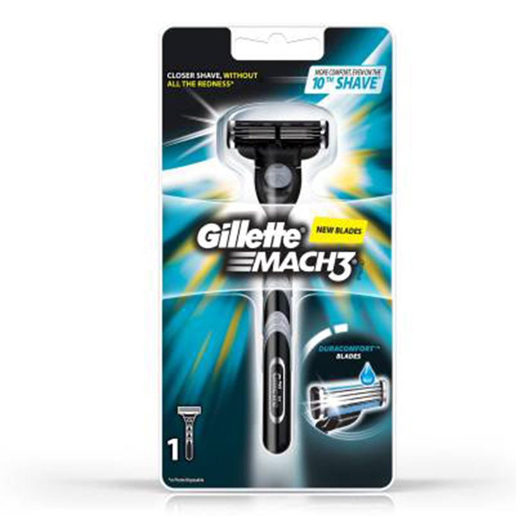 Gillette Mach 3 Razor (1Pc)