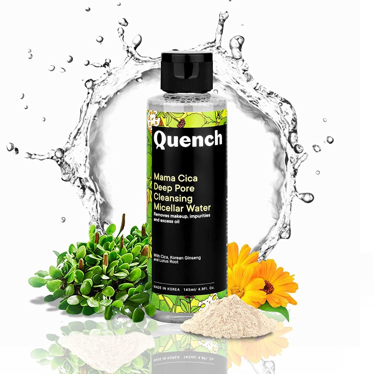 Quench Botanics Mama Cica Deep Pore Cleansing Micellar Water (145ml)