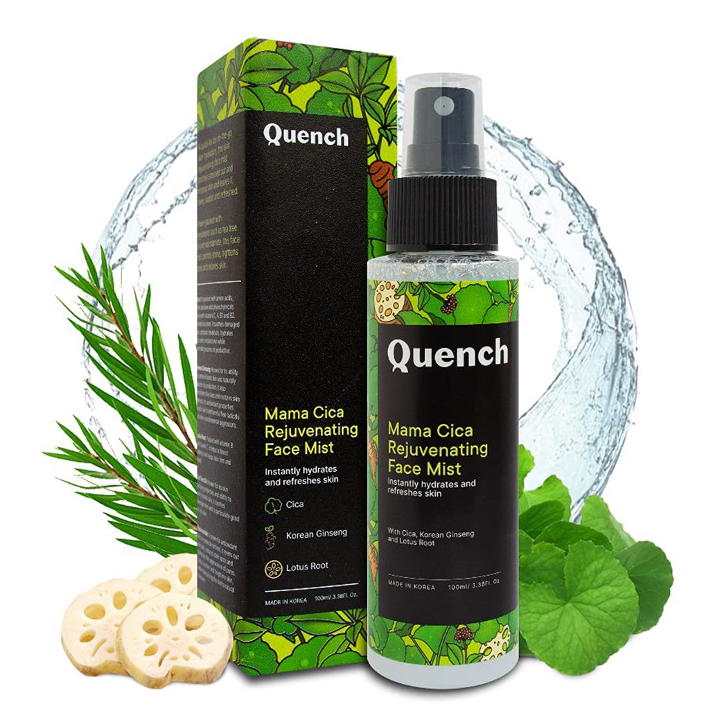 Quench Botanics Mama Cica Rejuvenating Face Mist (100ml)