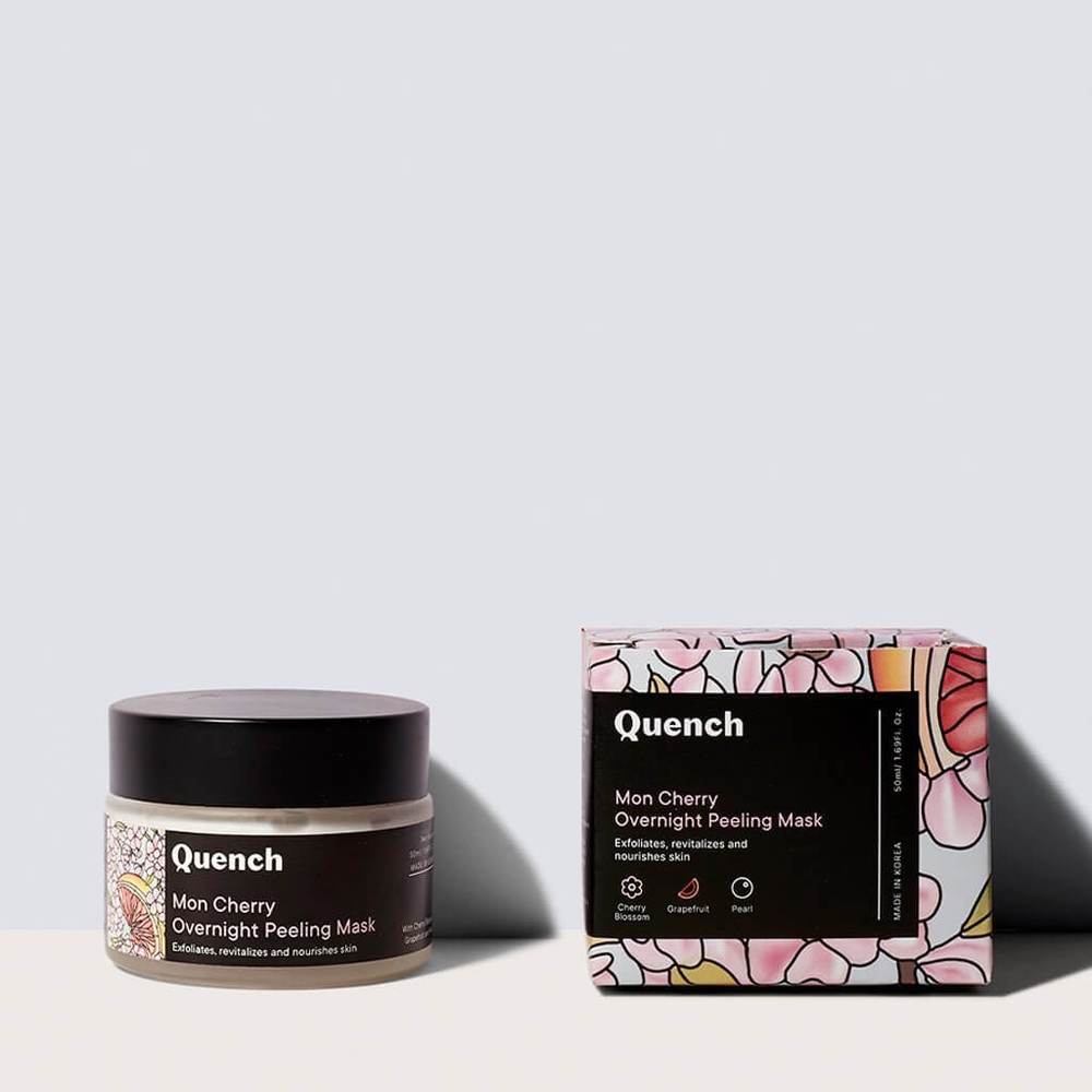 Quench Botanics Mon Cherry Overnight Peeling Mask (50ml)