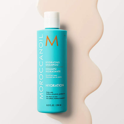 Moroccanoil Hydrating Shampoo |Argan Oil, Vitamins A & E | Moisture Boost & Shine for All Hair Types (250ml)