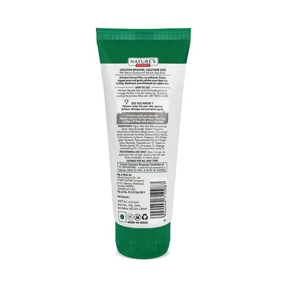 Natures Essence Anti Pollution Charcoal Face Scrub (65ml)