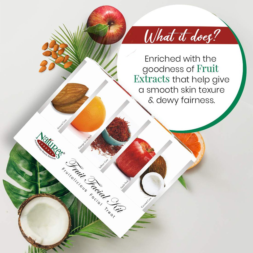 Nature's Essence Fruit Facial Kit (450g + 125ml)