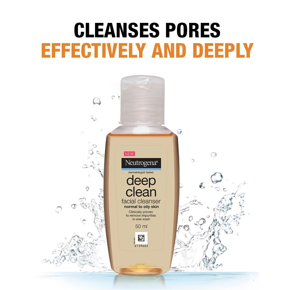Neutrogena Deep Clean Facial Cleanser (50ml)