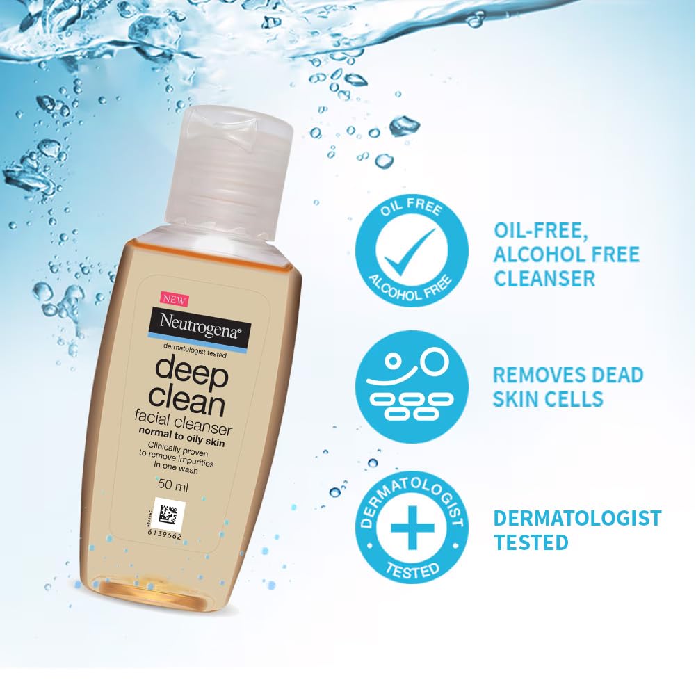 Neutrogena Deep Clean Facial Cleanser (50ml)