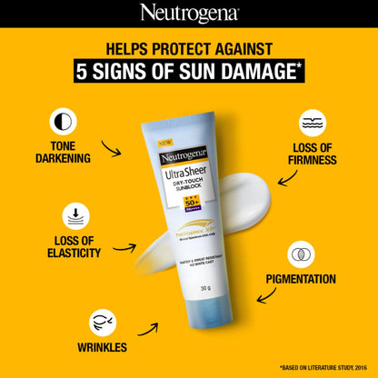Neutrogena Ultra Sheer Dry-Touch Sunblock SPF 50+ (30ml)