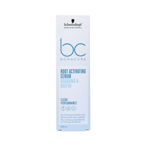 Schwarzkopf Professional Bonacure Scalp Root Activating Serum Guarana & Biotin, Clean Performance (100ml) - New