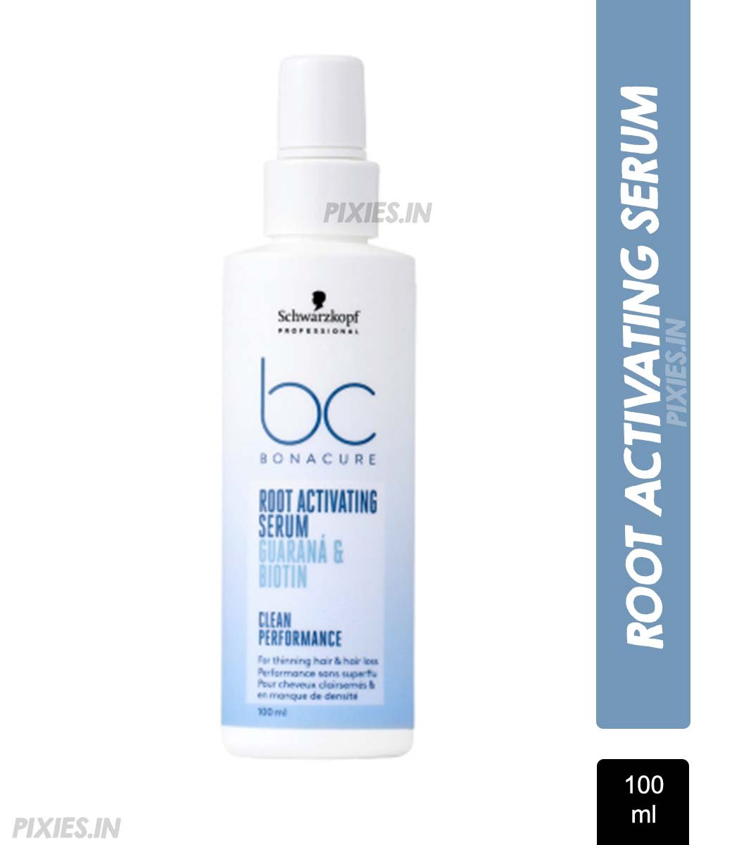 Schwarzkopf Professional Bonacure Scalp Root Activating Serum Guarana & Biotin, Clean Performance (100ml) - New