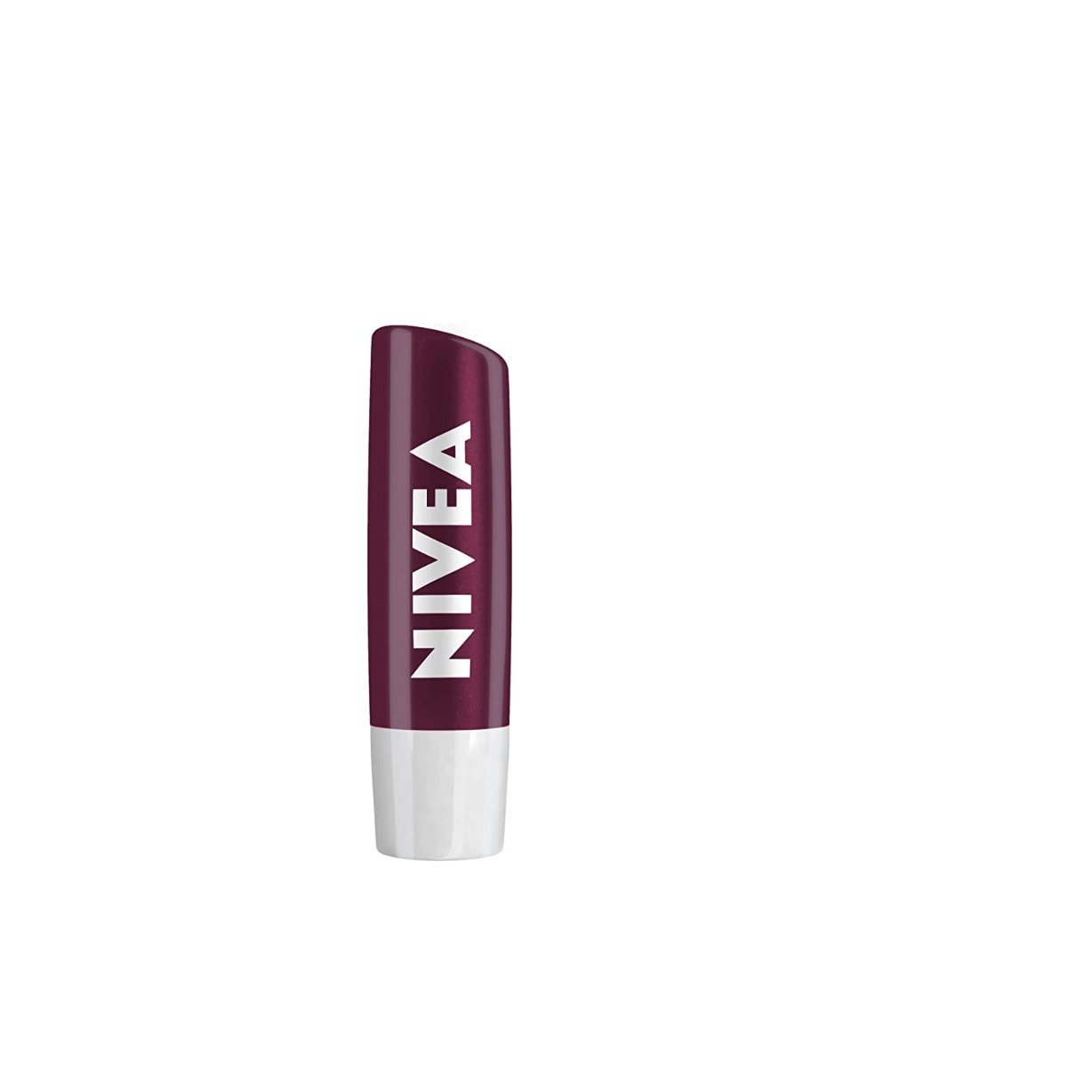 NIVEA Lip Balm, Blackberry Shine, 24h Moisture with Natural Oils, Ruby Red Shine & Berry Aroma (4.8gm)