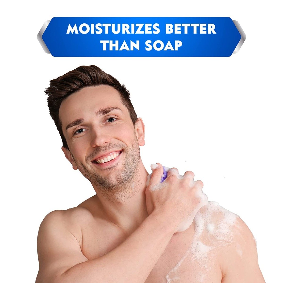 NIVEA Men Body Wash, Cool Kick with Refreshing Icy Menthol, Shower Gel for Body, Face & Hair (250ml)