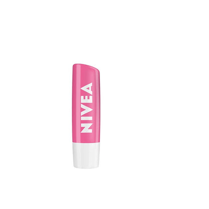 NIVEA Lip Balm, Soft Rose, for 24h Moisture with Natural Oils, Delicate Rose Shine (4.8gm)
