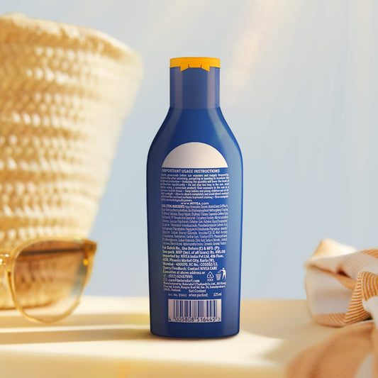 NIVEA Sunscreen with SPF 30, Vit E, PA+++, UVA & UVB protection- INSTANT & WATERPROOF (face & body)