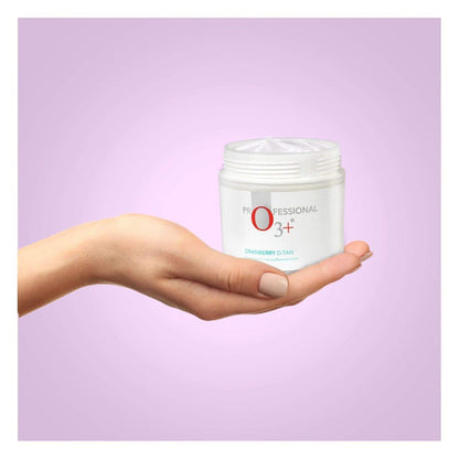 O3+ Cranberry D-Tan with Natural Extracts for Tan Removal & Sun Damage Protection Ideal for Oily Skin (300gm)