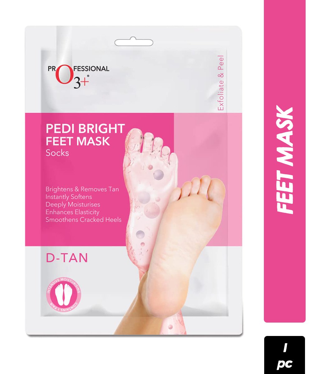 O3+ Pedi Bright Foot Socks Cream Mask (40gm)