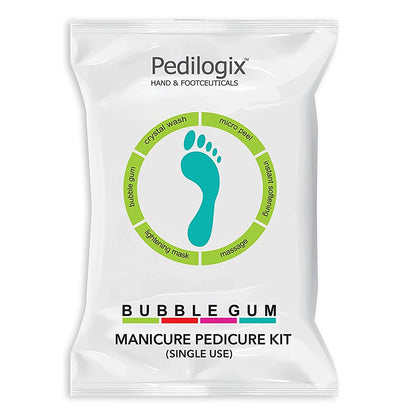 O3+ Pedilogix Bubblegum Manicure Pedicure Kit for Hands & Feet (55gm+10ml)