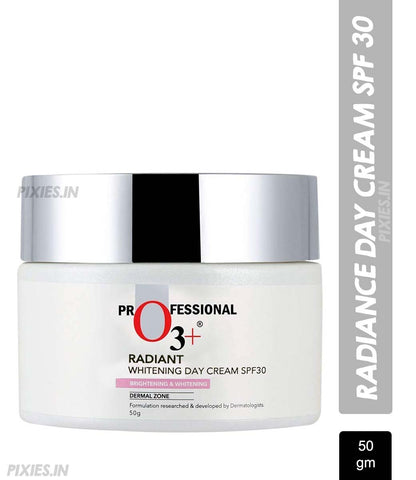O3+ Radiant Day Cream Moisturiser SPF30 for Brightening & Glowing Skin | All Skin Types (50gm)