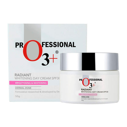 O3+ Radiant Day Cream Moisturiser SPF30 for Brightening & Glowing Skin | All Skin Types (50gm)