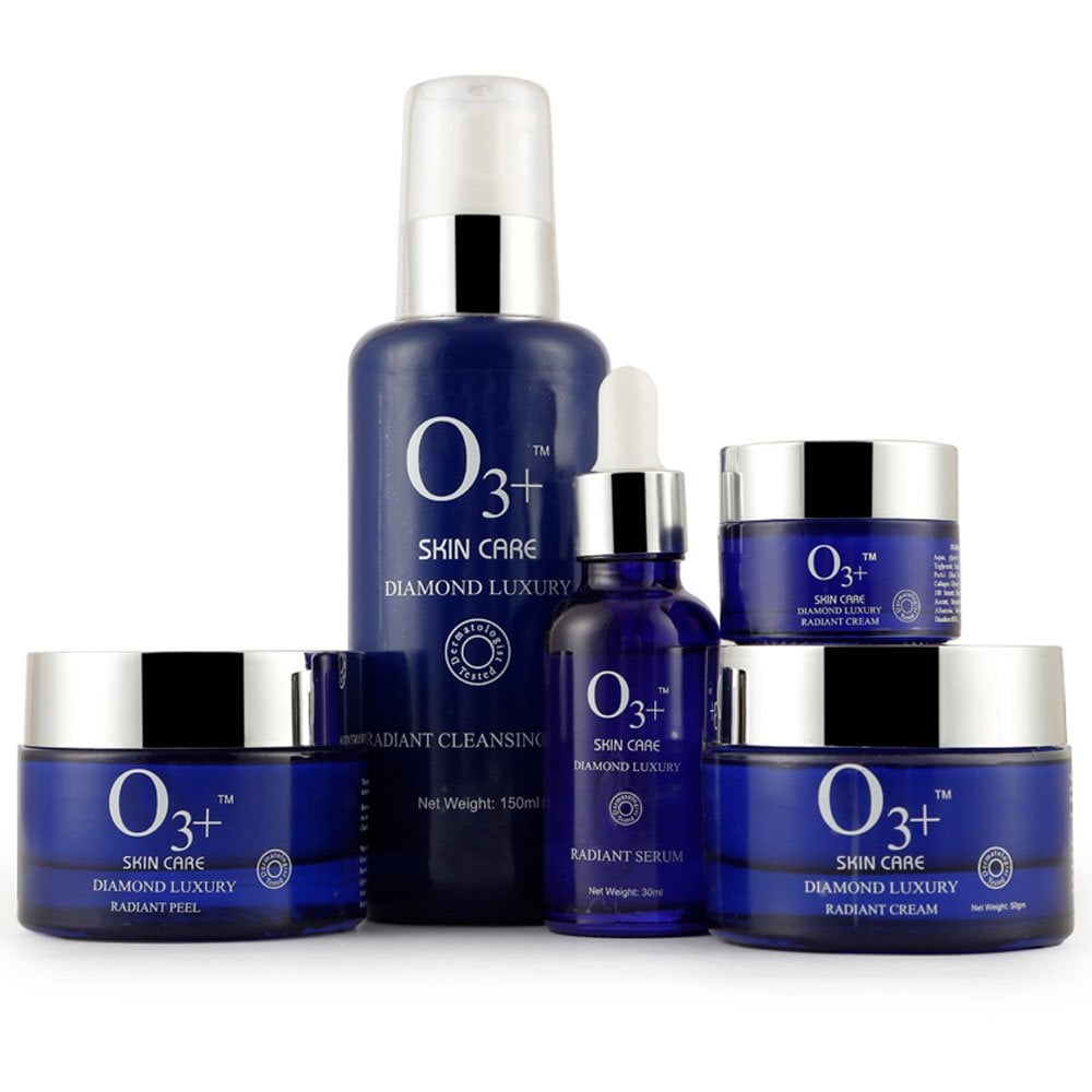 O3+ Diamond Luxury System Facial Kit For Bridal Makeup And Ultra Glow Treatments (300gm)