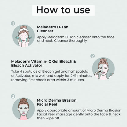 O3+ Professional Power Brightening Facial Kit (123gm+40ml)