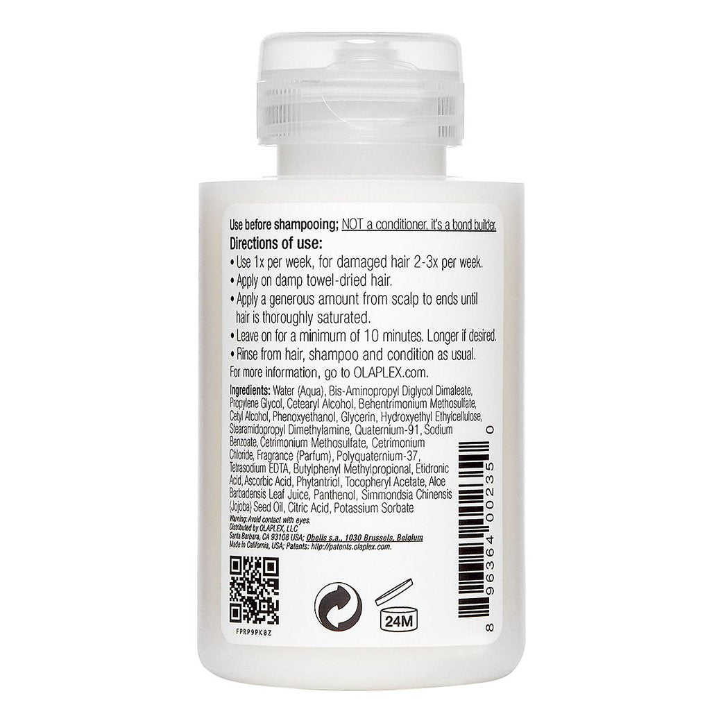 Olaplex No. 3 Hair Perfector Pre-Shampoo Strengthening And Reparative Hair Treatment (100ml)