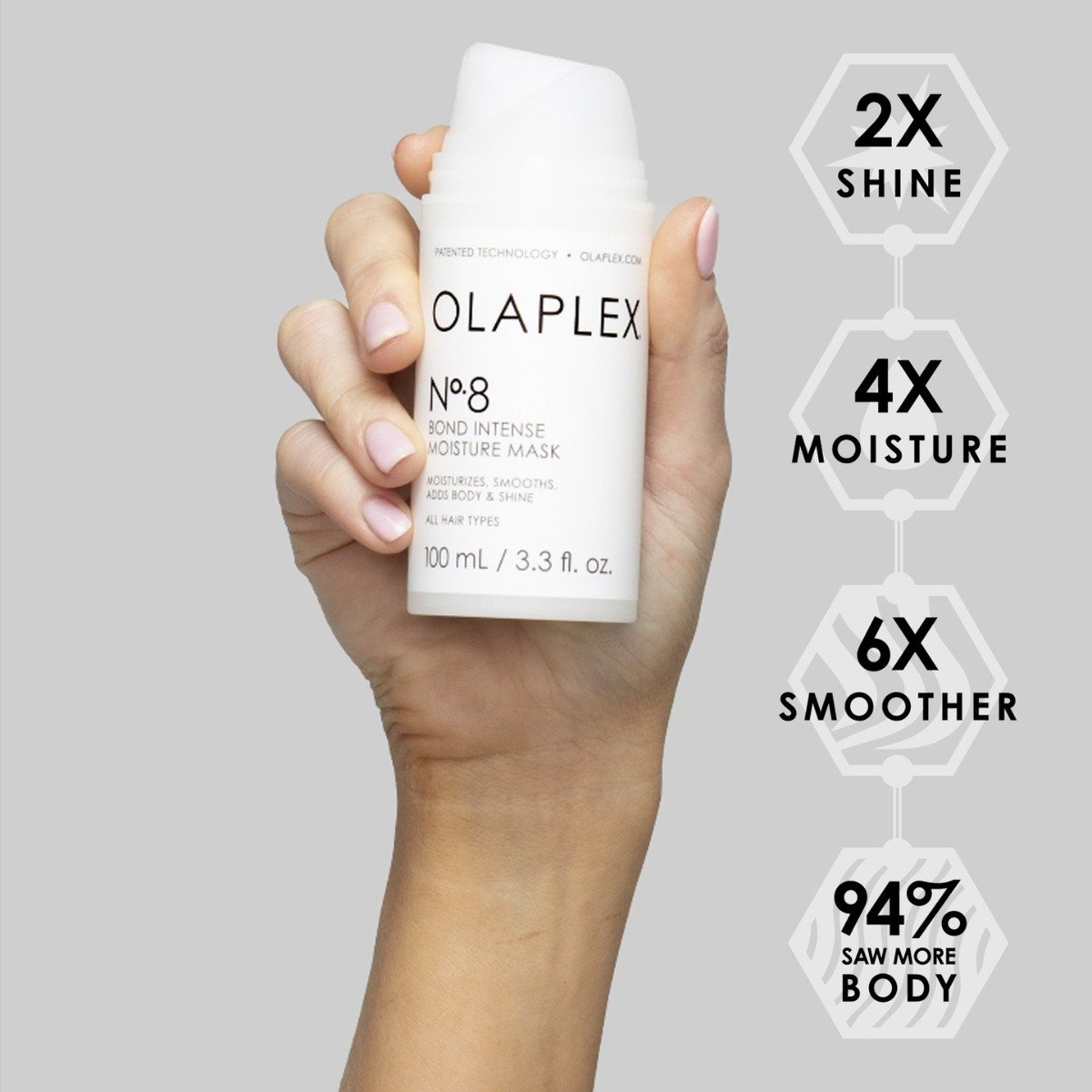 Olaplex No. 8 Bond Intense Moisture Damage Repair Hair Mask Treatment (100ml)