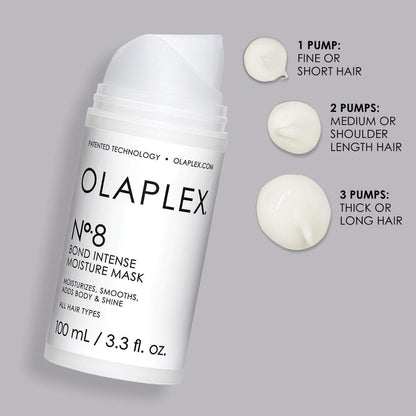 Olaplex No. 8 Bond Intense Moisture Damage Repair Hair Mask Treatment (100ml)